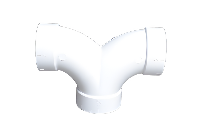3 Way 90° Ell Hayden, Central Vac Fitting Vacuum #765515W