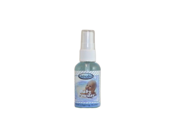 BABY POWDER,ROGER REFRESHER,2oz SPRAY