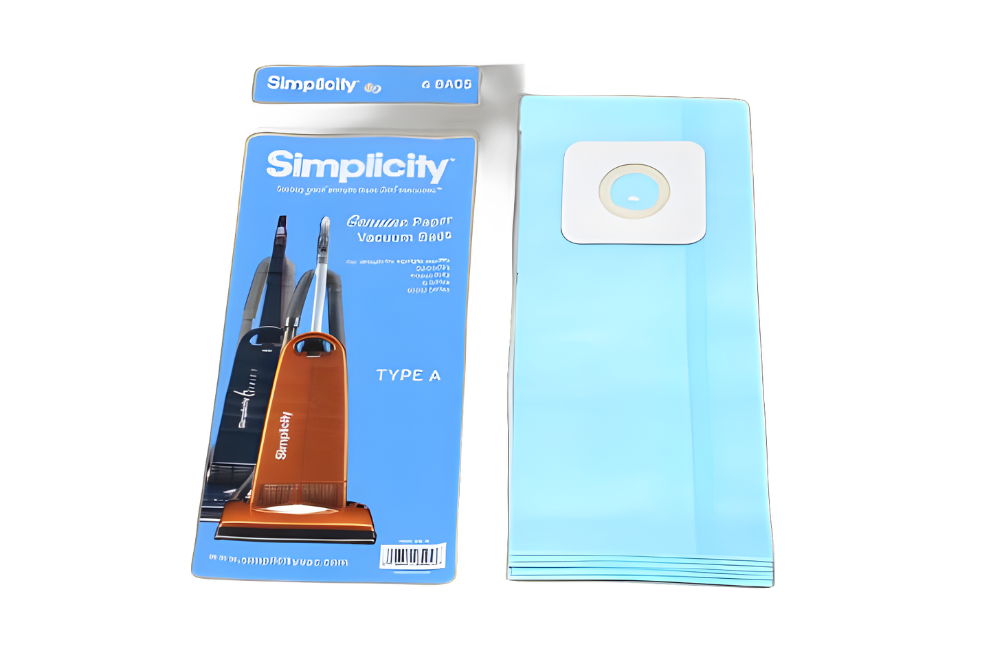 PAPER BAGS,6PK-SIMPLICTY,RICCAR,TYPE A,UPRIGHT