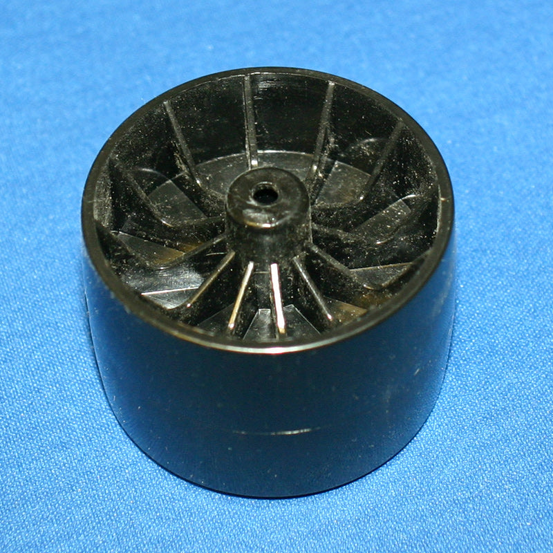 Eureka: E-35859-1 Wheel, Blk Front C2000/6400/1400 & Most Sanitaires