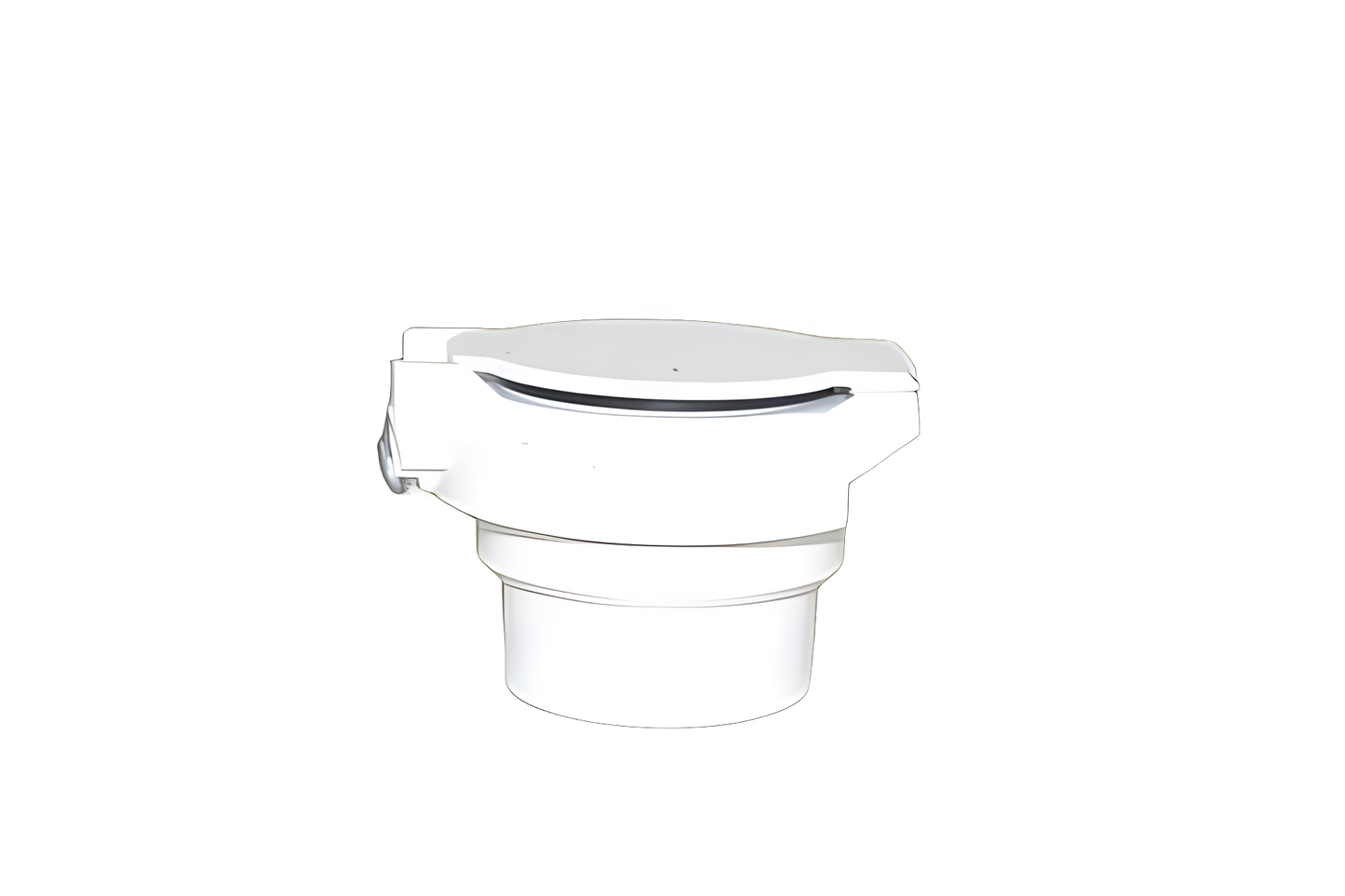 Utility Valve, White, Vacuflo Central Systems Vacuum #5586W