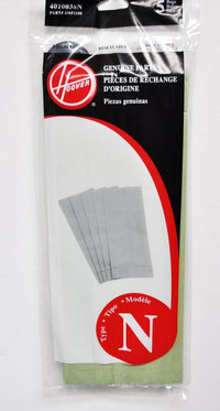 Hoover Type N Porta Power Canister Vacuum 5 Genuine Paper Bags # 4010038N