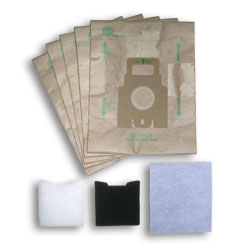 Hoover H30 Vacuum Bags 40101001- Genuine - 5 bags + 1 filter / pack