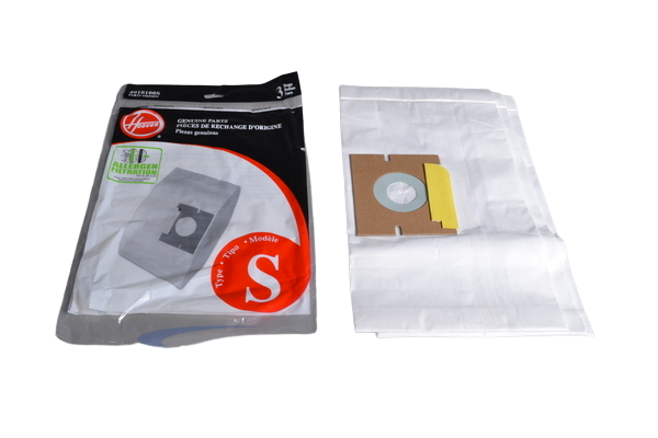 PAPER BAGS-HOOVER,S,3PK,MICRO,CANISTER