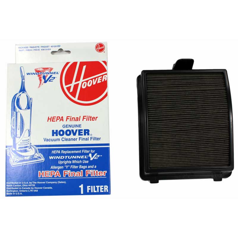 Hoover HEPA Exhaust Filter for Windtunnel V2 upright vacuums - 40120102 ...