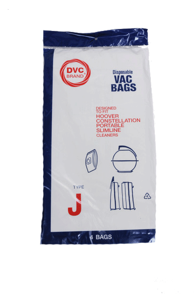 Hoover Type J Vacuum Cleaner Bags Replaces 4010010J - 3 Pack