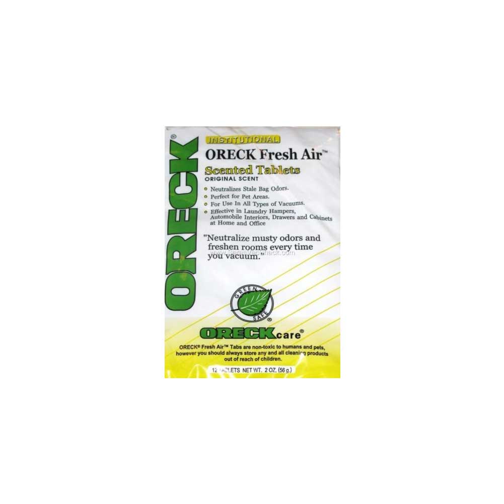 1 X 36 ORECK FRESH AIR VANILLA SCENT TABS