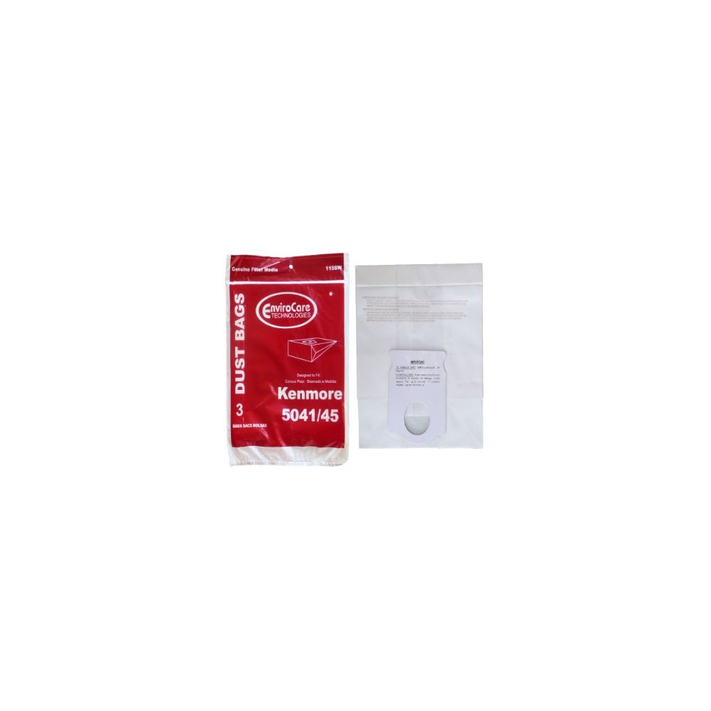 3 Kenmore #20-5045 Type H Canister Vacuum Cleaner Bag Model 203040 24025 23040 20035, 20350, 20395, 24031, 24200, 2