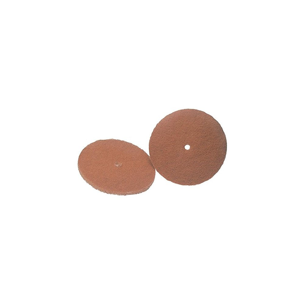 Koblenz Genuine Tan Cleaning and Polishing Pads Pack of Two Pads and Two Retainers