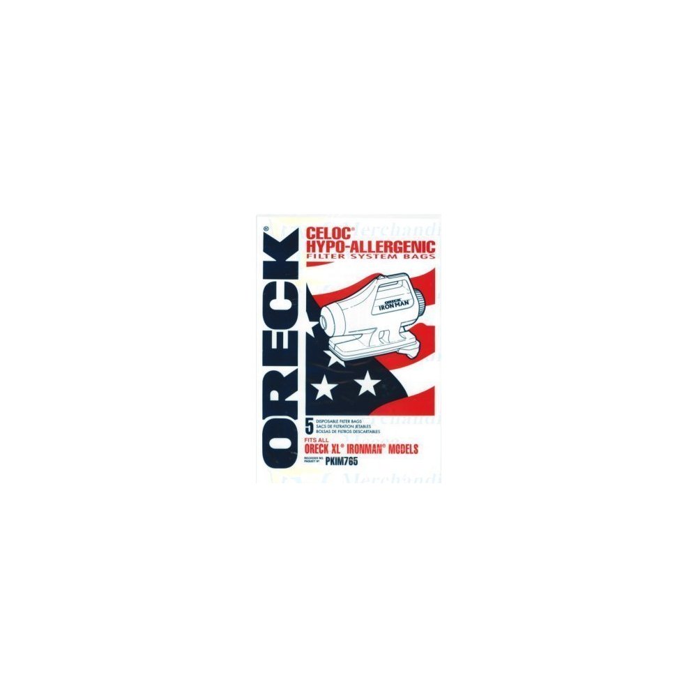 Oreck Iron Man Original Bags 5 PK #PKIM76.5