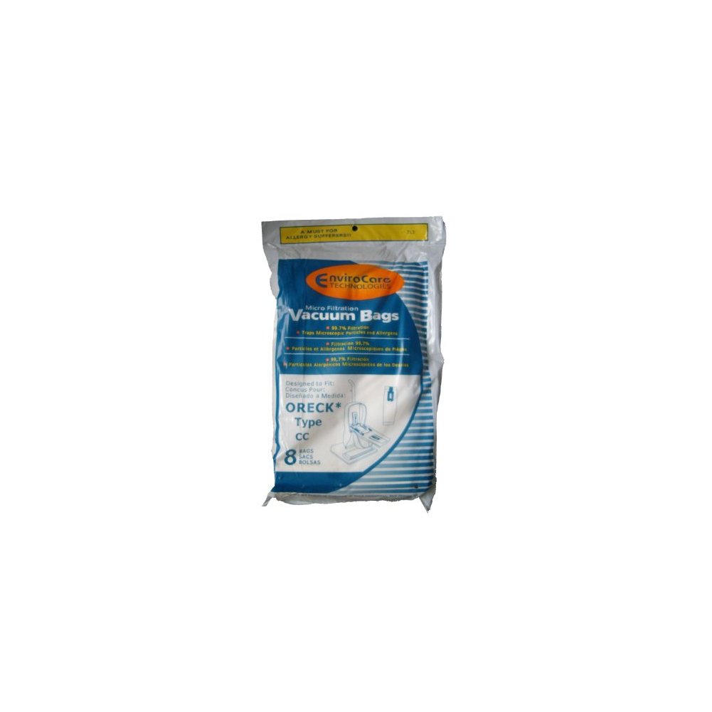 24 Oreck Type CC Xl Micro Filtration Vacuum Bags, Fits All XL7, XL21, 2000's, 3000's, 4000's, 8000's, 9000's series