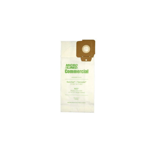 NSS Replacement: NSR-1410-10 Paper Bag, GK NSS Pacer 12UE/15UE Upright 10 Pk