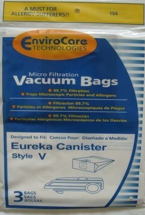 Style V Eureka Vacuum Cleaner Replacement Bag (3 Pack)