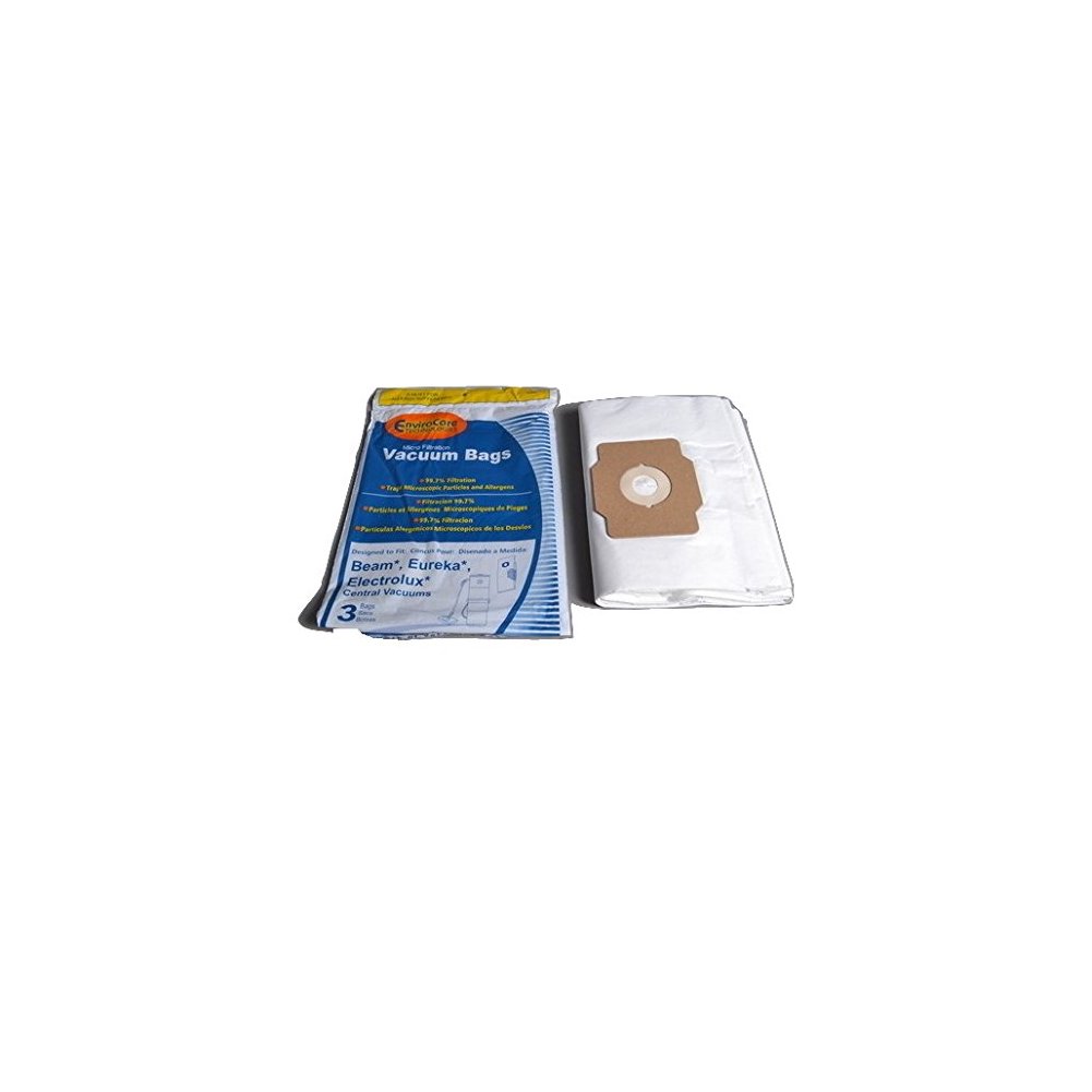 Eureka, Beam and Electrolux Central Vacuum Bags 3 PK Bags : 4462