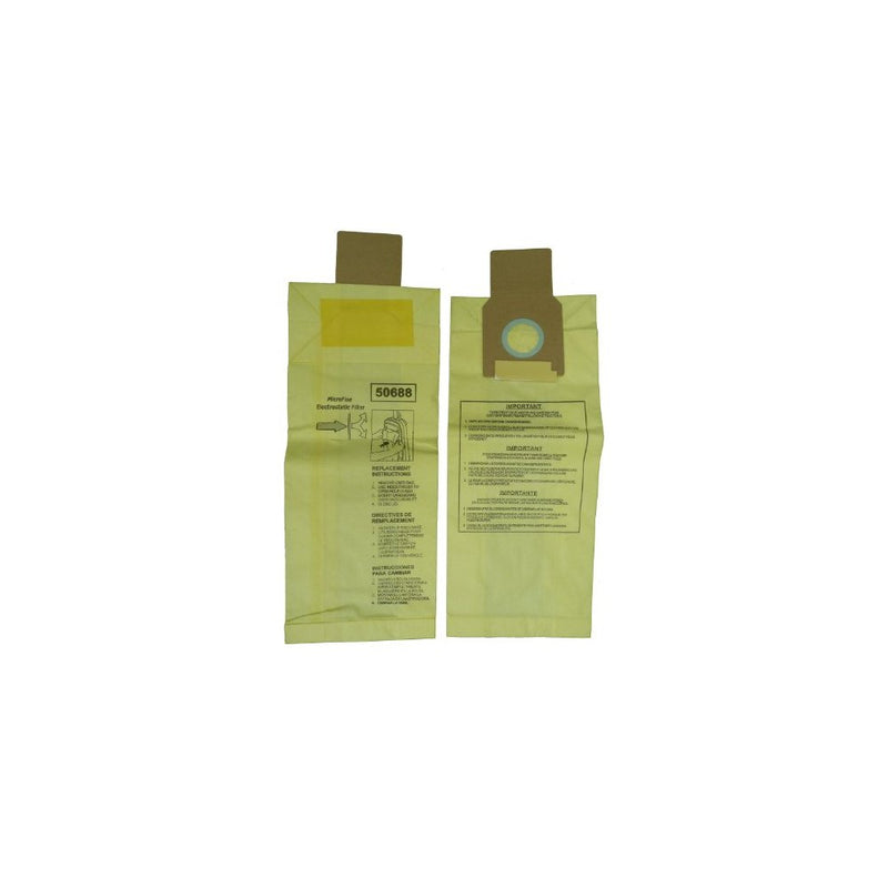 9 Kenmore Sears 50688/50690 U Vacuum Bags, Upright, Canister, Panasonic U-2, Miele Z, Sanyo PU-1 Vacuum Cleaners, M