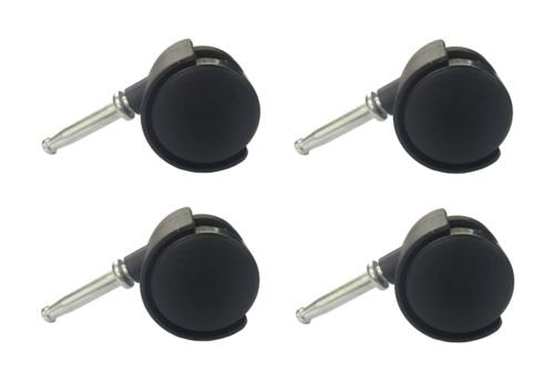 (4) Shop Vac 4201796 420-17-96, 42063-96 Dual Wheel Caster Set