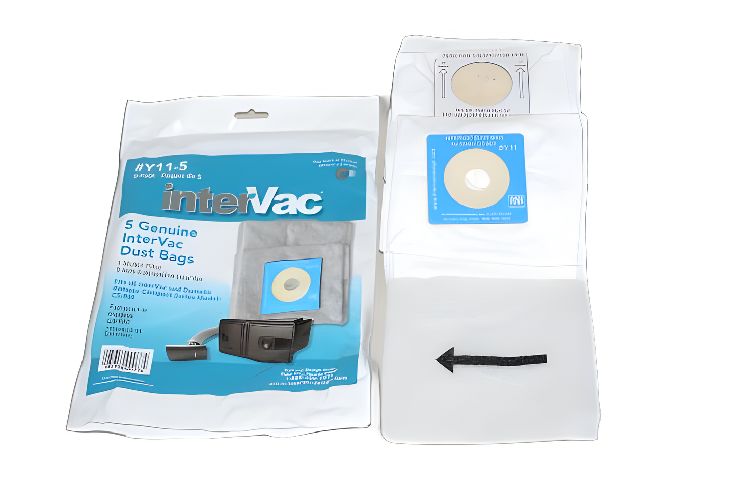 Paper Bags Intervac Csrm, Rv Vac, 5pk Vacuum #9015