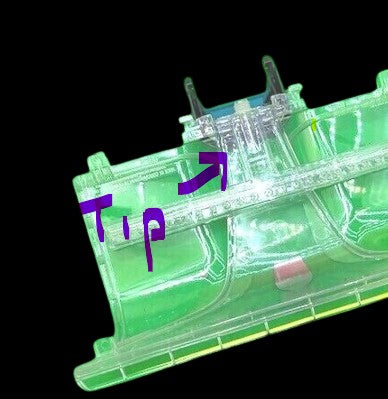 440012809 NOZZLE Cover WITH SPRAY TIP LINE for Hoover Smartwash FH53000 Series