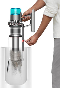 Dyson Gen5Outsize Cordless Vacuum Cleaner, Nickel/Blue, Extra Large Bin, HEPA Filter, SV24, 447923-01
