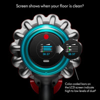 Dyson Gen5Outsize Cordless Vacuum Cleaner, Nickel/Blue, Extra Large Bin, HEPA Filter, SV24, 447923-01