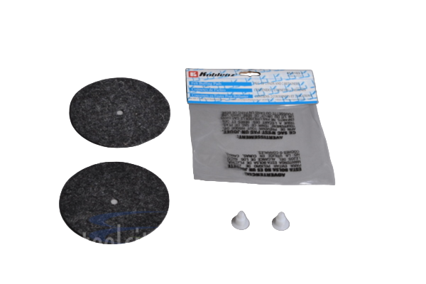 Kenmore 45-0103-7 Buffer/Polisher Felt Buffing Pad and Retainer Set, 6-in Genuine