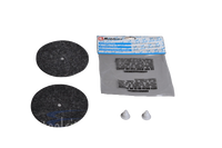 Kenmore 45-0103-7 Buffer/Polisher Felt Buffing Pad and Retainer Set, 6-in Genuine