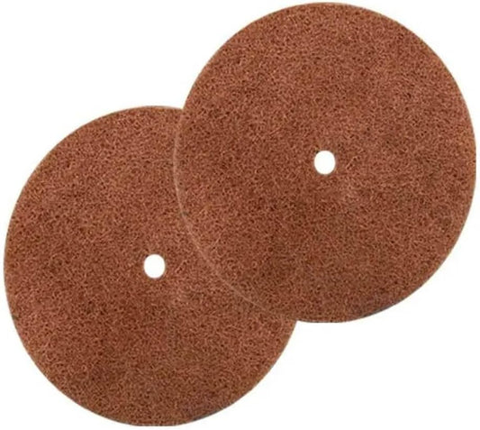 Koblenz 2430 Cleaning Polishing Pad 6 Inch, Tan, 4501052, 45-0105-2