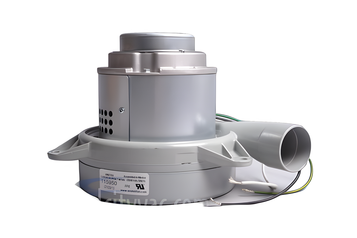 Ametek Lamb Motor 7.2 Dia, 220/240 Volt, B/b, W/shoot, Epoxy #115950