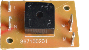 Bosch bagless upright vacuum control board # 489036