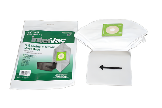 Paper Bags For Intervac Compact, CS6, CS8 ROADVAC Vacuum, 5pk Vacuum #9014, Y10-5