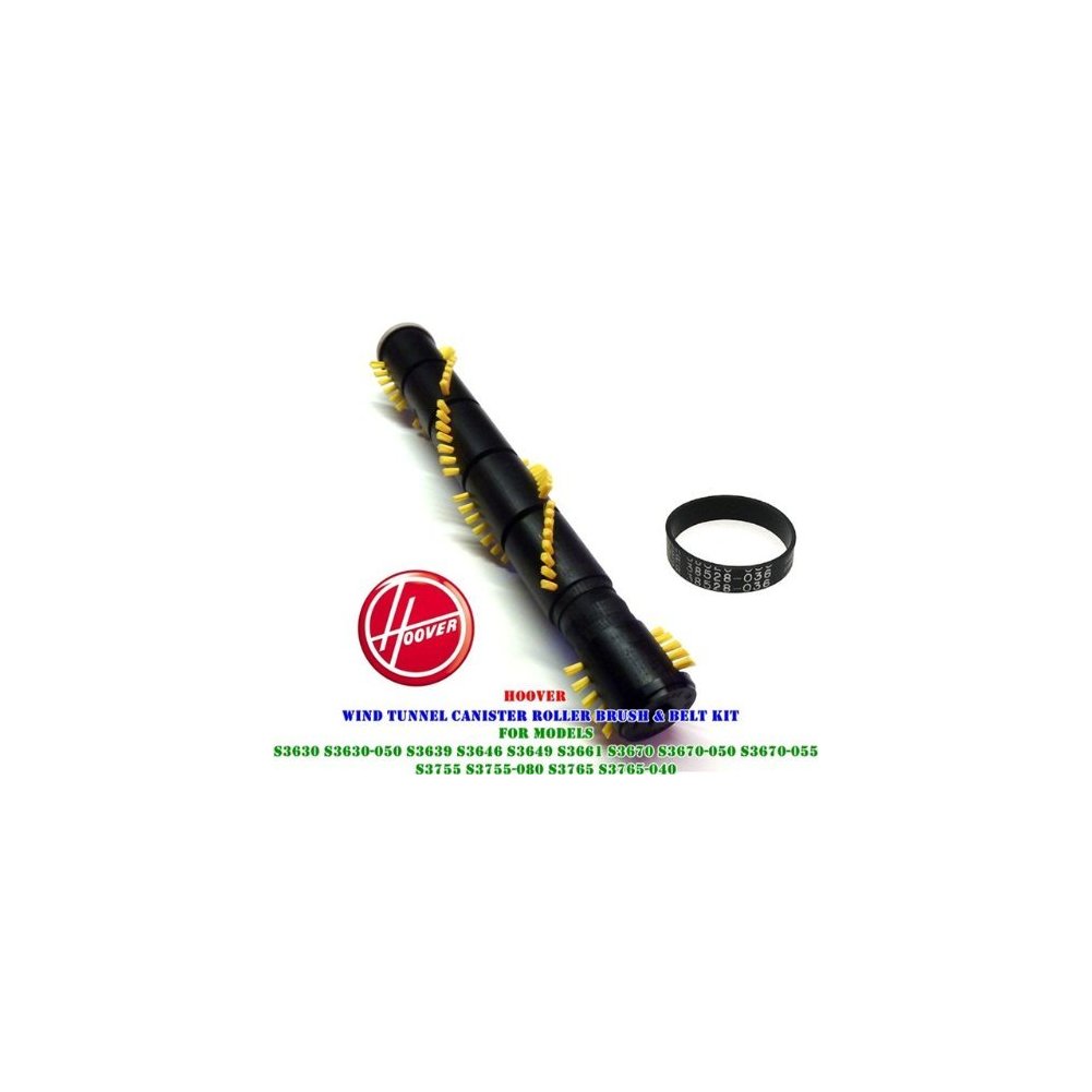 Hoover WindTunnel Canister Vacuum Cleaners Roller Brush and Belt Kit. For Models S3630, S3630-050, S3639, S3646, S3