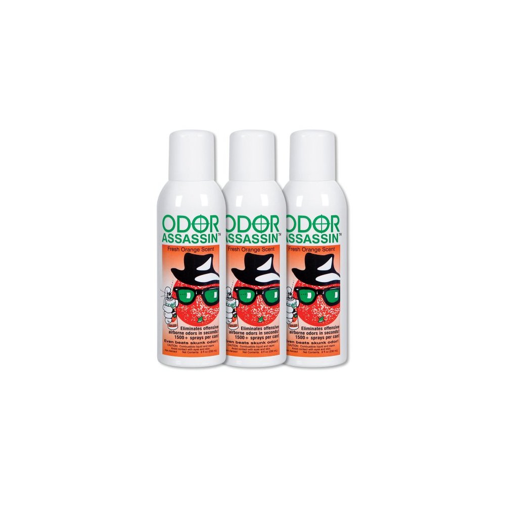 Odor Assassin Orange, Set of 3