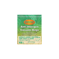 15 Kenmore 50558, 5055, 50557 Allergen Filtration Canister Vacuum Bags