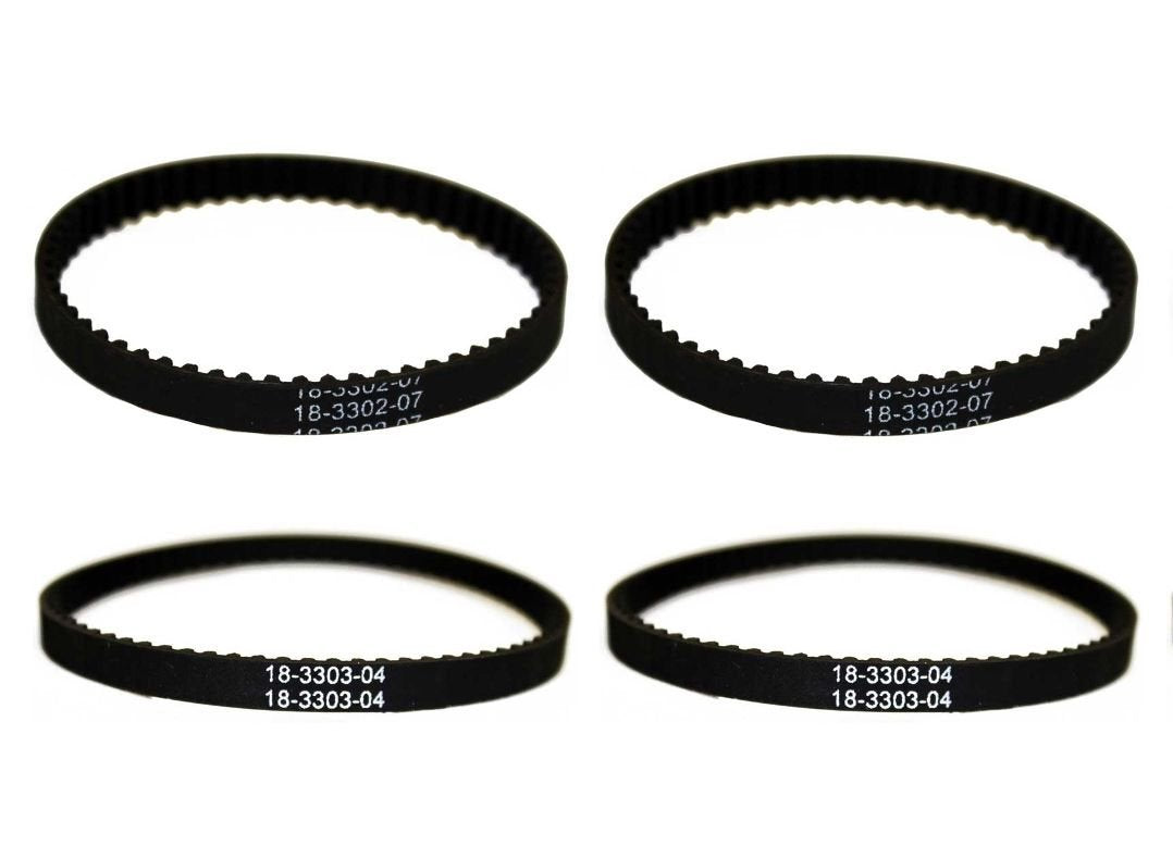 (2) BISSELL PROHEAT 2X BELT SETS 2036688 / 2036804 - 4 BELTS TOTAL