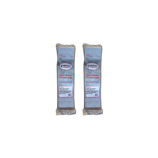 20 Bags (2 Pkgs) Nilfisk Advance Spectrum, Clarke, CarpetMaster Vacuum Cleaner Allergy Bags + 4 Pre motor Filters +