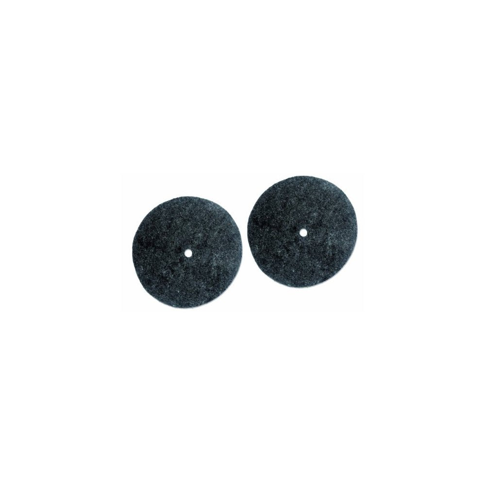 Koblenz Genuine Felt Buffing Pads Pack of Two Pads and Two Plastic Retainers