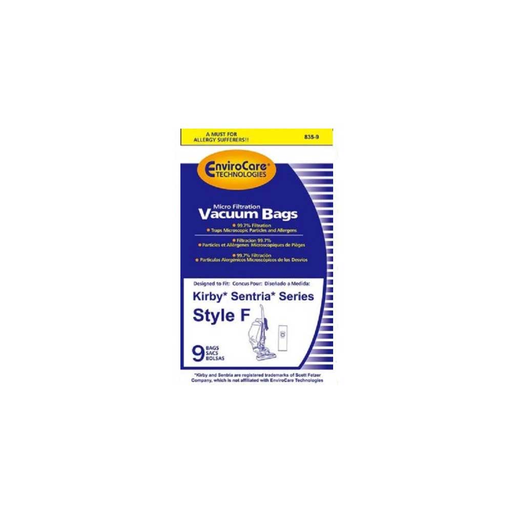 Replacement Kirby F Style Vacuum Bags 6/pk