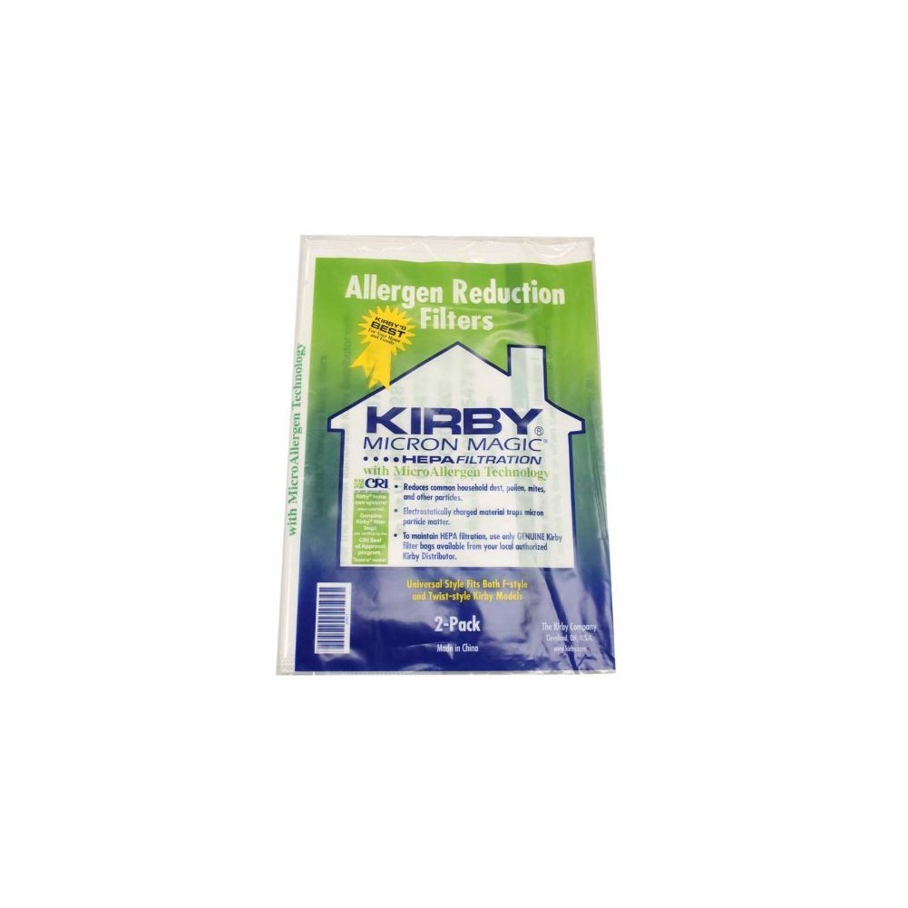 Kirby Style F Allergen Reduction Bags 2 per pack 205808
