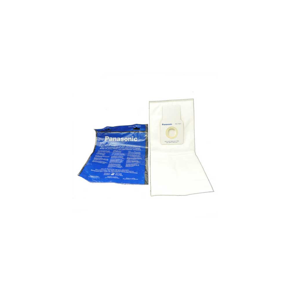 Panasonic MC-V160HT Upright HEPA Vaccum Bag, Type U-10, 2-Pack