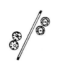 Eureka Disturbulator Shaft Bearing Assembly 52241