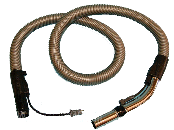 Eureka Hose Assembly with Button Lock Handle/ Snap in Machine End Pig Tails On Both Ends.
