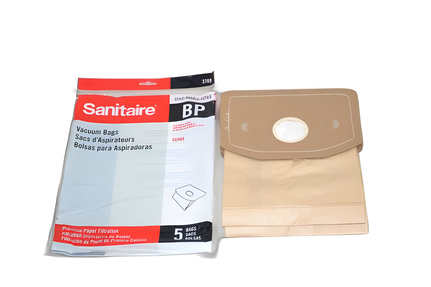 Paper Bags Sanitaire, Bp, 5pk, Cordless Pack Pack #3769