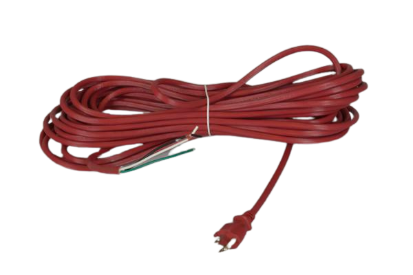 CORD,ORECK 3 WIRE,35FT COMMERCIAL,RED