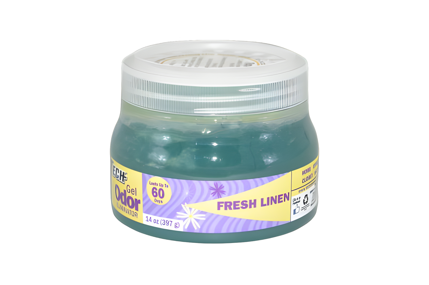 Stain-x Odor Eliminating Gel, 14oz, Fresh Linenno Longer Black Ginger Vacuum #64010-06S