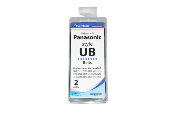 BELT-PANASONIC UB,2PK,5000 SERIES UPT,EVERCLEAN