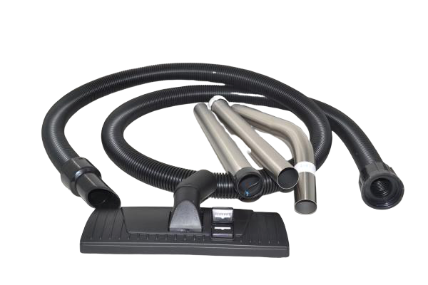 Numatic 1-1/2'' Att Kit w/3-PC SS Wands, 10' Hose, Combo Rug/Floor Tool