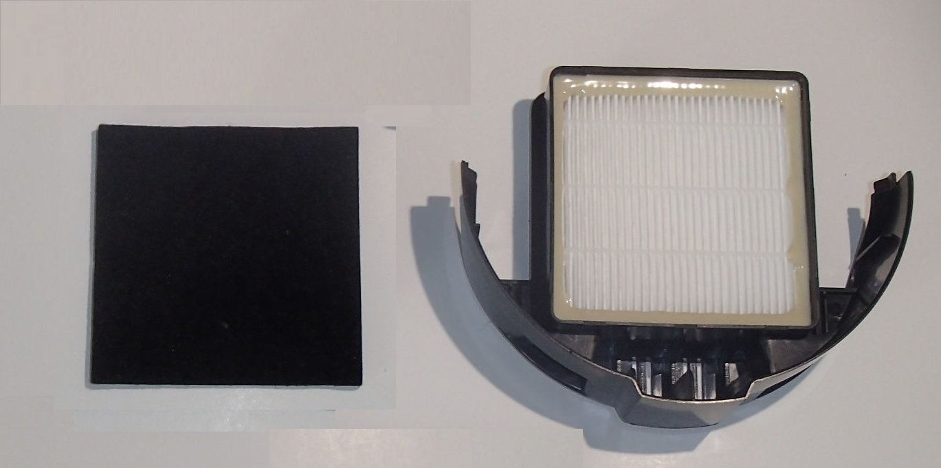 Hoover WindTunnel T-Series Upright Vacuum Replacement HEPA Exhaust Filter Cartridge, Carbon Charcoal Filter, Fits P