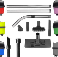 Tool Kit For Numatic Vacuum Cleaners, Wand Set, Hose, Crevice Tool, Dust Brush, Upholstery Tool and Combo Floor Tool