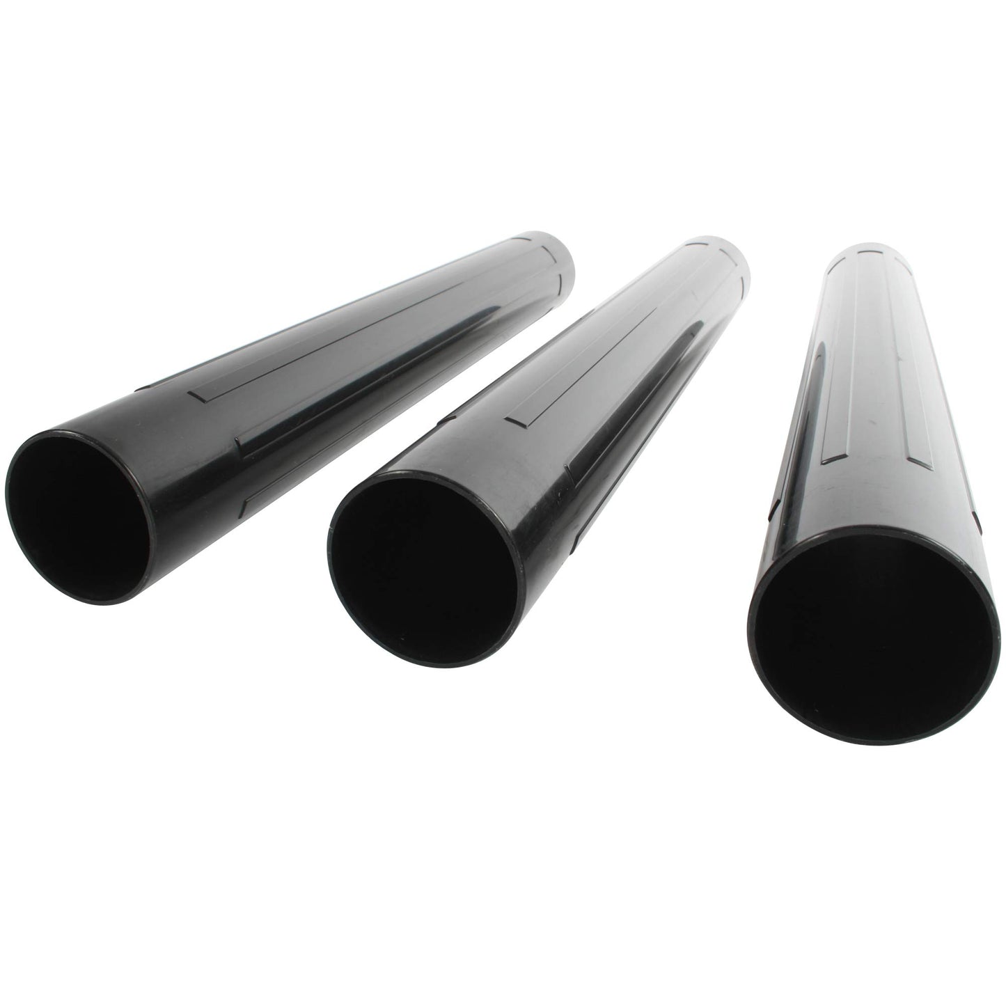 Replacement 2.5" Diameter Multi-Brand Shop Vac Style Wet/Dry Vacuum Attachment Kit, Black