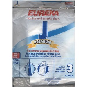 Eureka J Style Premium Vacuum Bag # 61995A - 3 Pack
